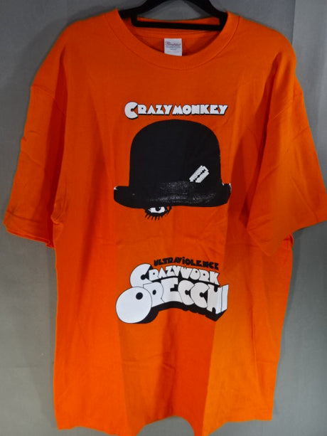 葛西純「CRAZYWORK ORECCHI」Tシャツ①(オレンジ)