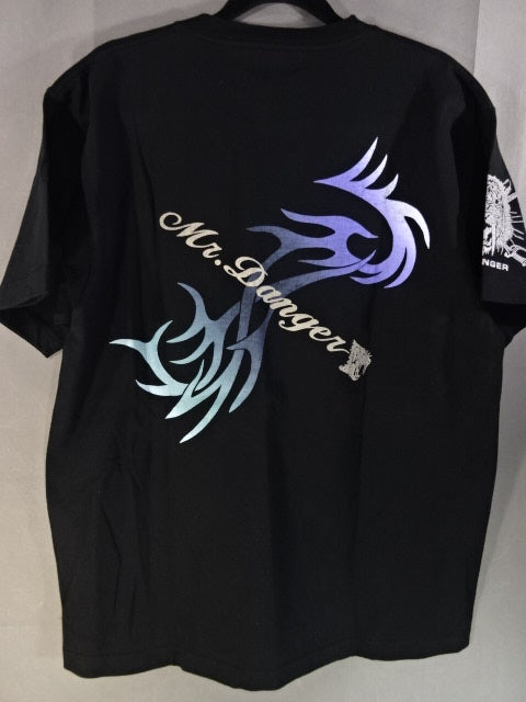 松永光弘「Mr.DANGER」Tシャツ②(ブラック) – 闘道館
