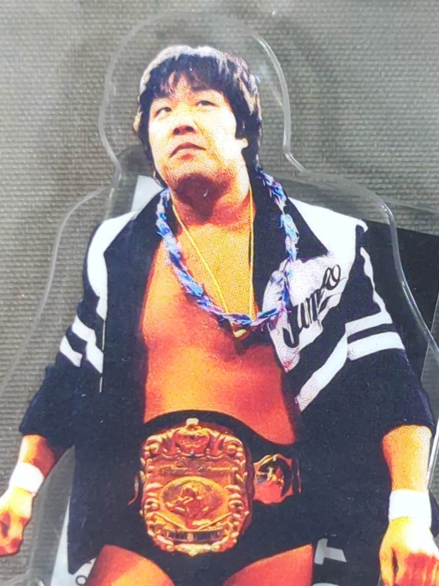 Jumbo Tsuruta All Japan Pro Wrestling  50th Anniversary Acrylic Stand (B)