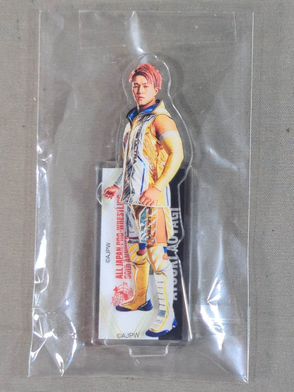 Atsuki Aoyagi  All Japan Pro Wrestling 50th Anniversary Acrylic Stand (A)
