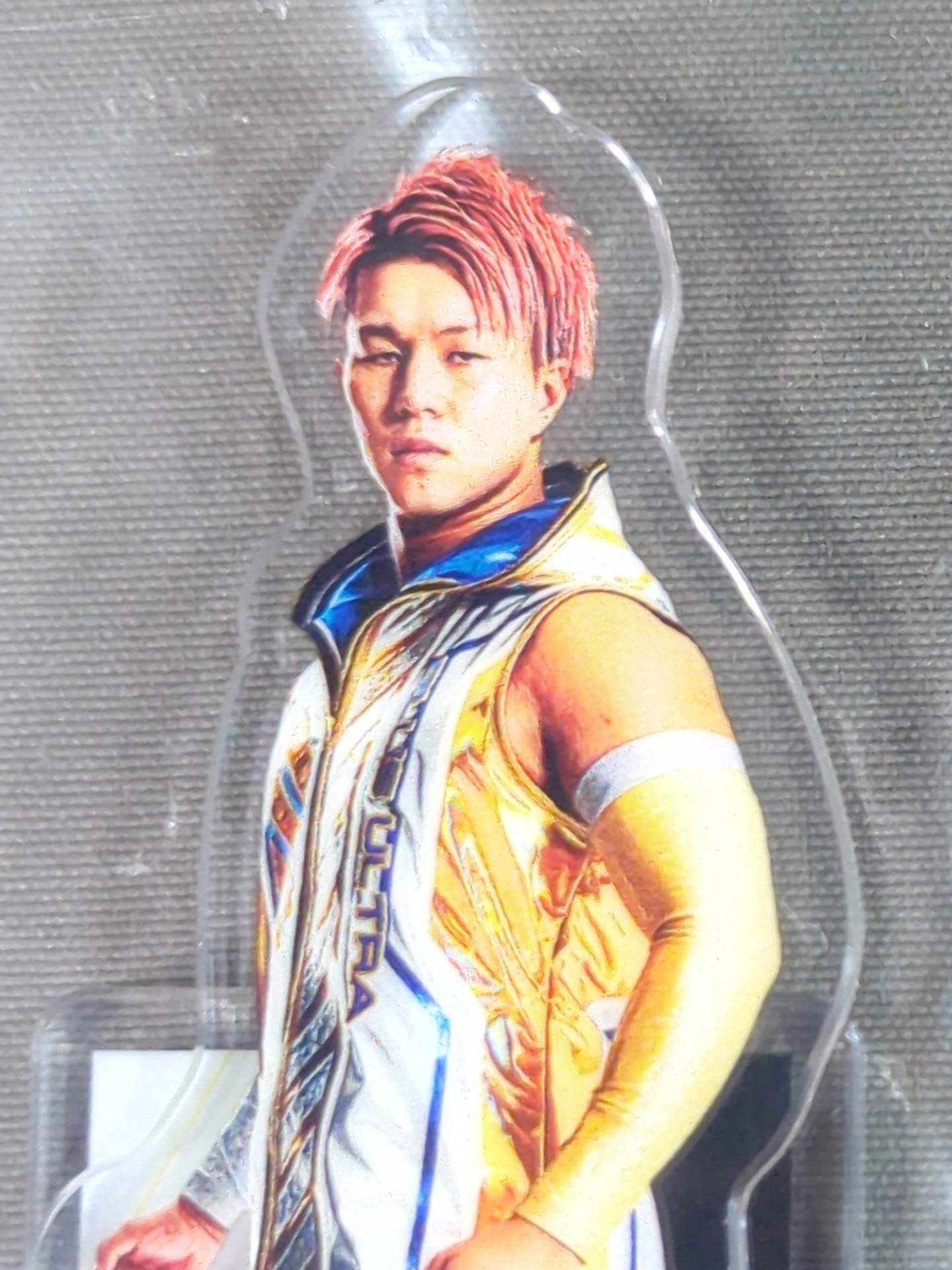 Atsuki Aoyagi  All Japan Pro Wrestling 50th Anniversary Acrylic Stand (A)
