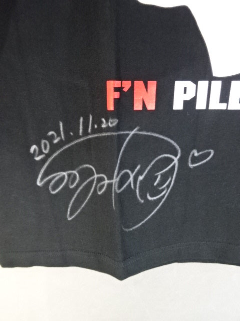 直筆サイン入り】さやか 「38K F'N PILEDRIVER」Tシャツ – 闘道館