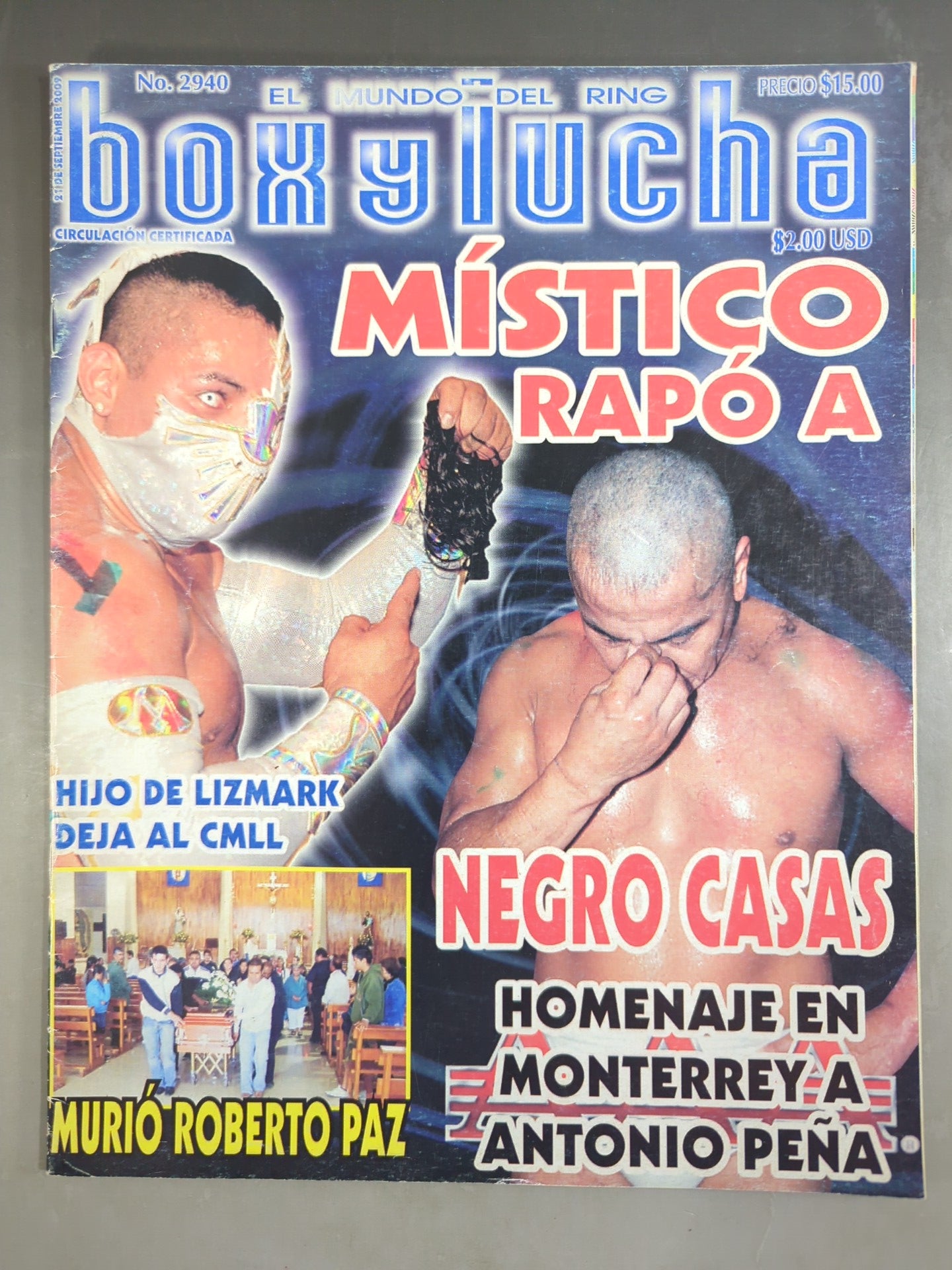 EL MUNDO DEL RING Boxylucha No.2940