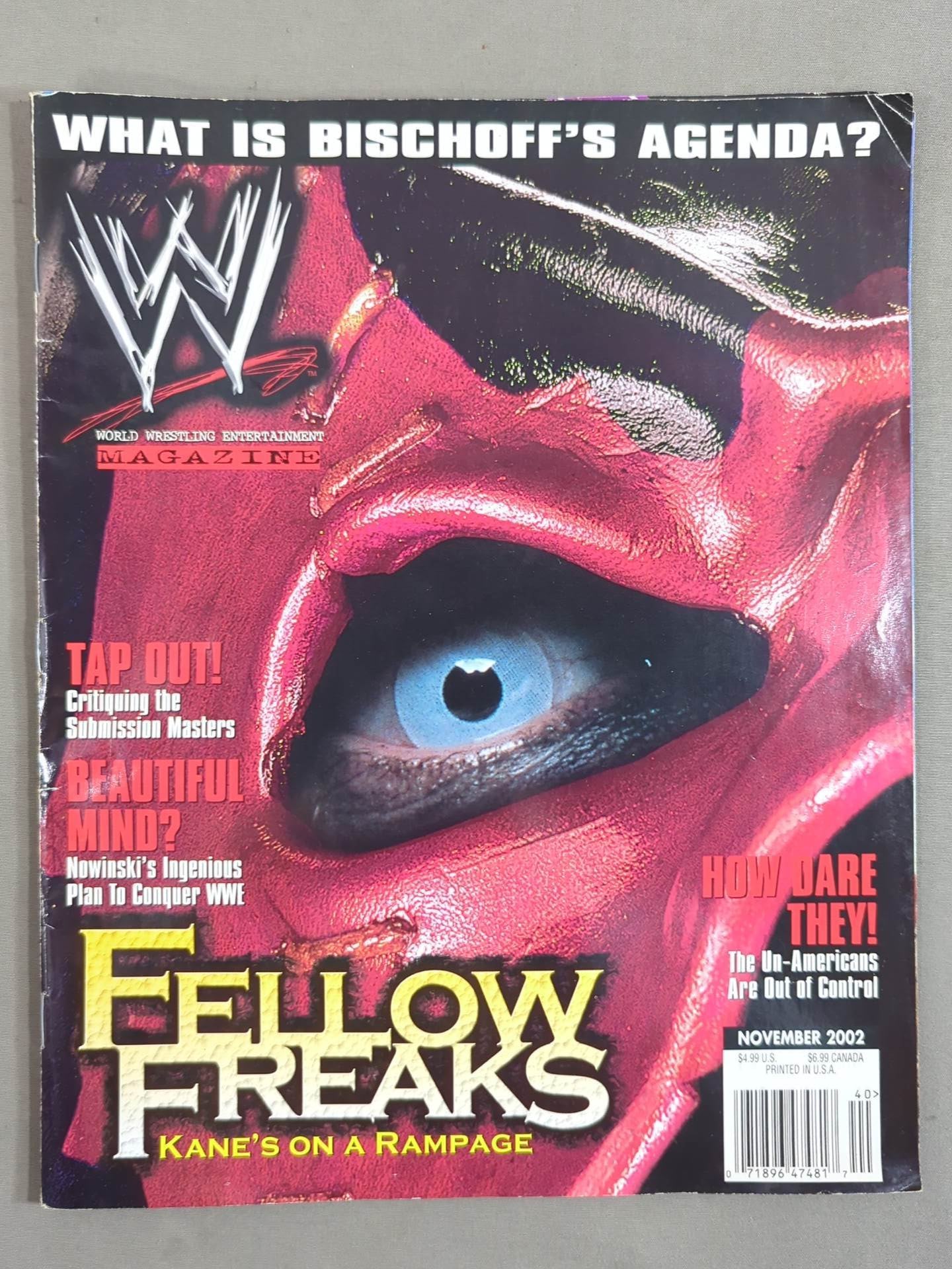 WWE MAGAZINE November 2002