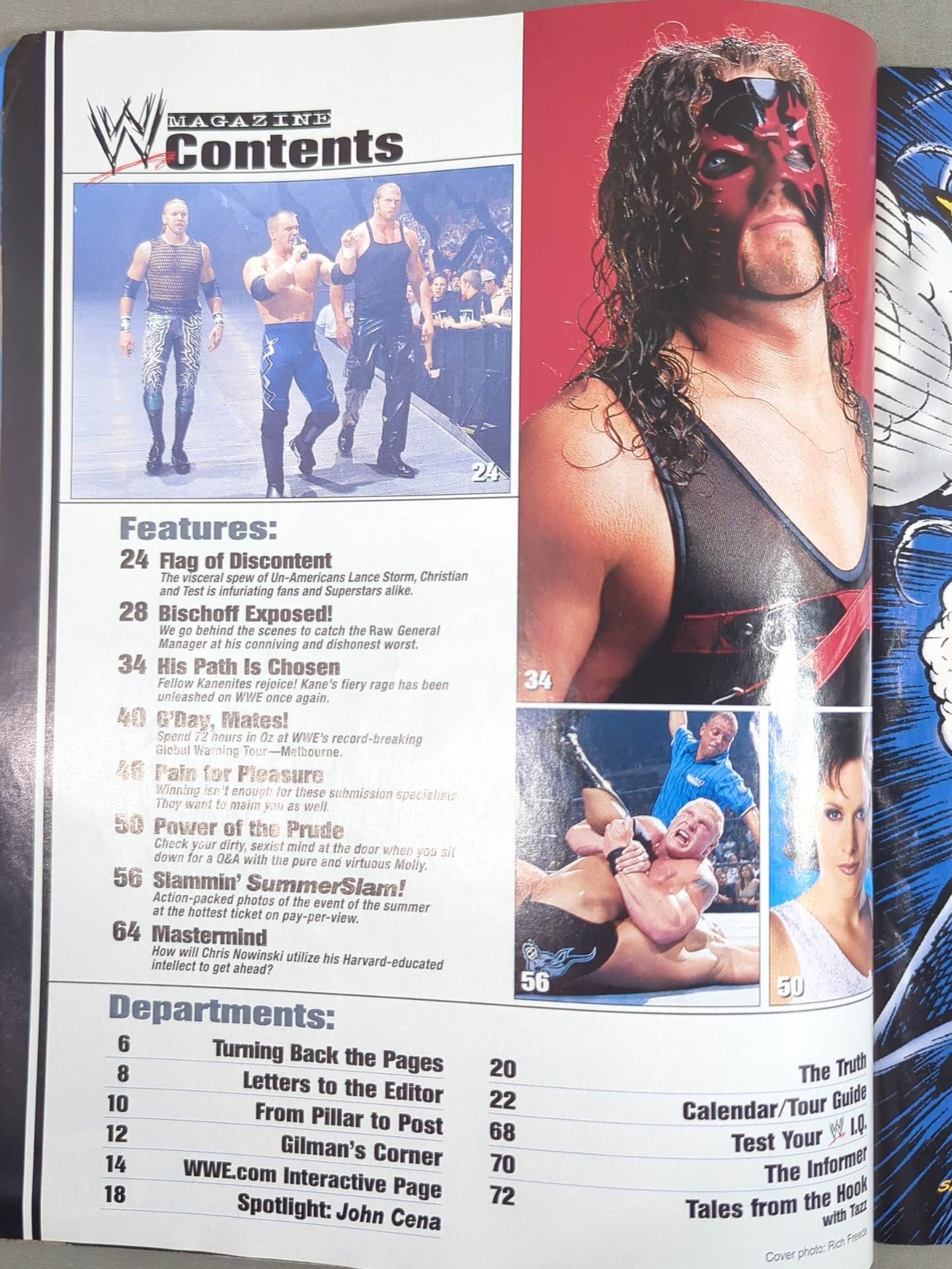 WWE MAGAZINE November 2002