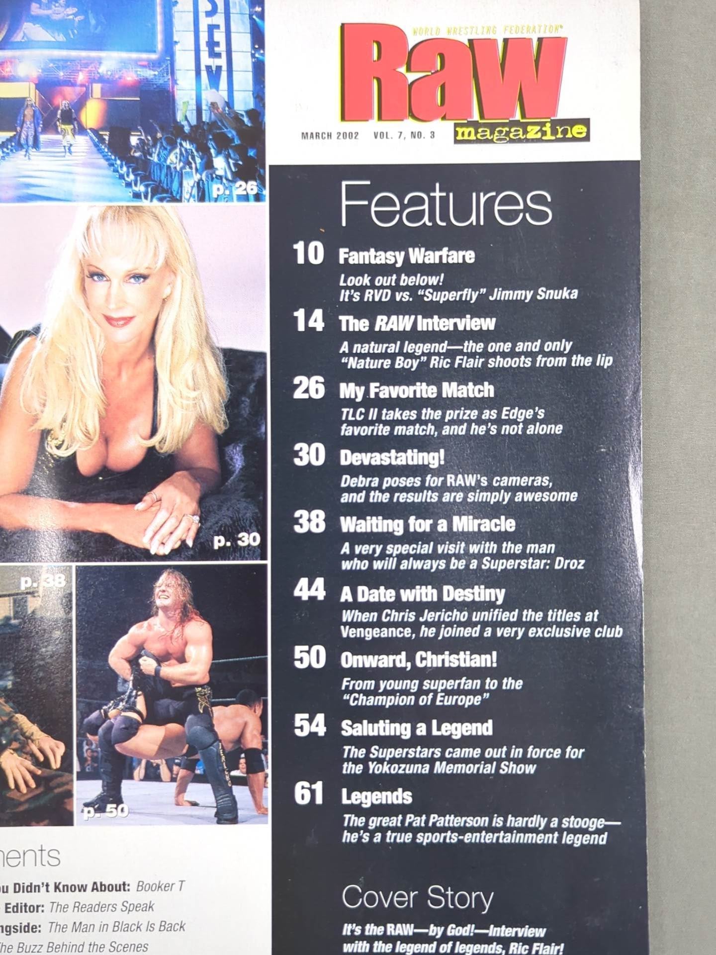 RAW MAGAZINE 2002年3月号