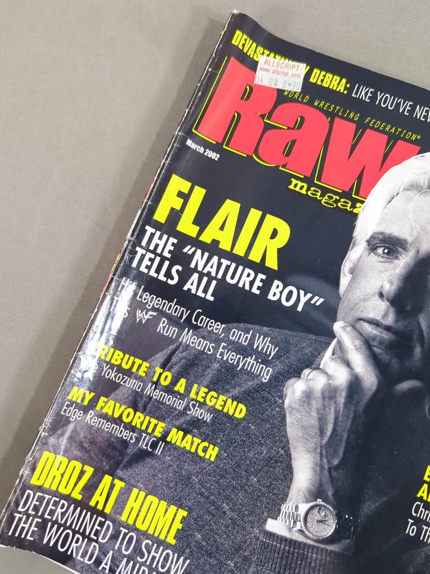 RAW MAGAZINE 2002年3月号