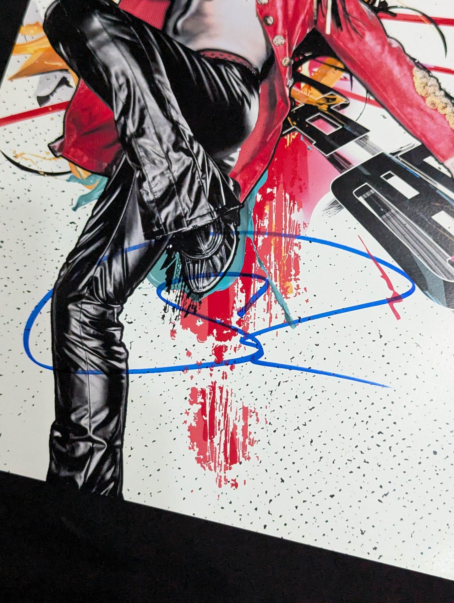 中邑真輔 直筆サイン入りオフィシャル大判ポートレート(A-6) – 闘道館