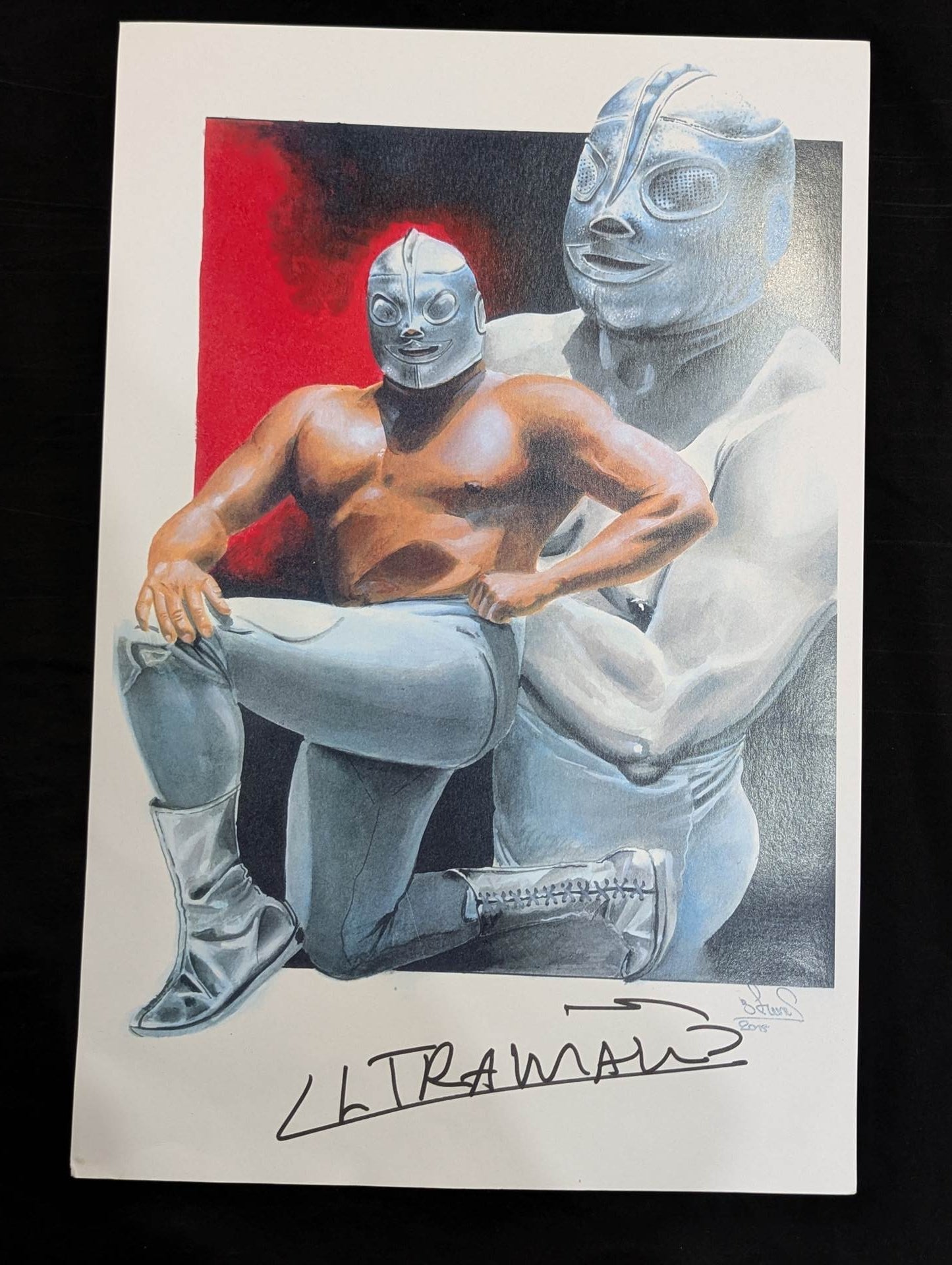 ウルトラマン 直筆サイン入り 大判ポートレート① – 闘道館