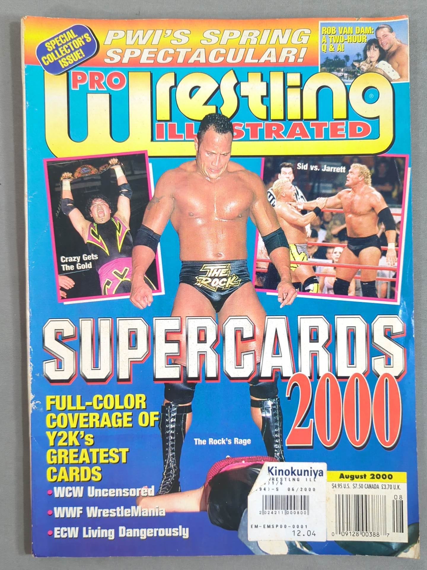 PRO Wrestling ILLUSTRATED August 2000 issue