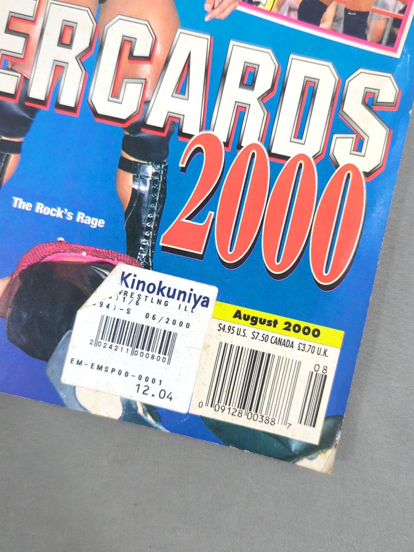 PRO Wrestling ILLUSTRATED August 2000 issue