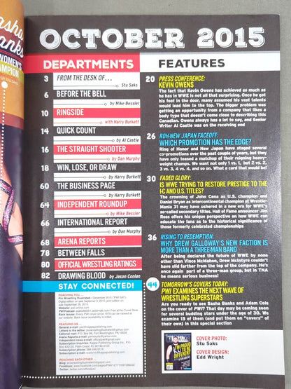 PRO Wrestling ILLUSTRATED October 2015