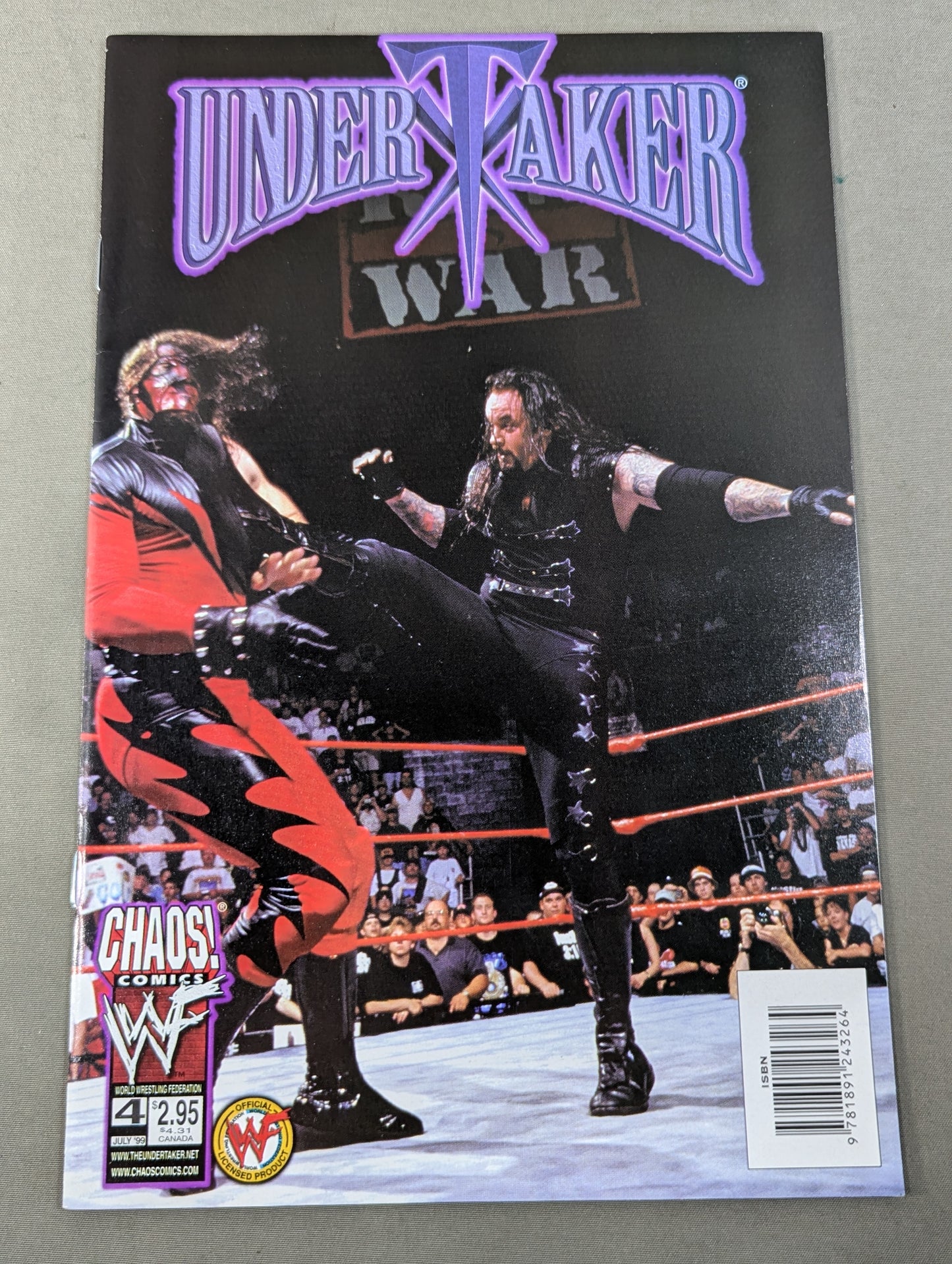 UNDERTAKER #4 (JULY.'99) 《Live-action Cover Ver.)