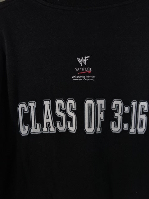 Stone Cold Steve Austin T-Shirt (4) (WWF(1996) / Black)