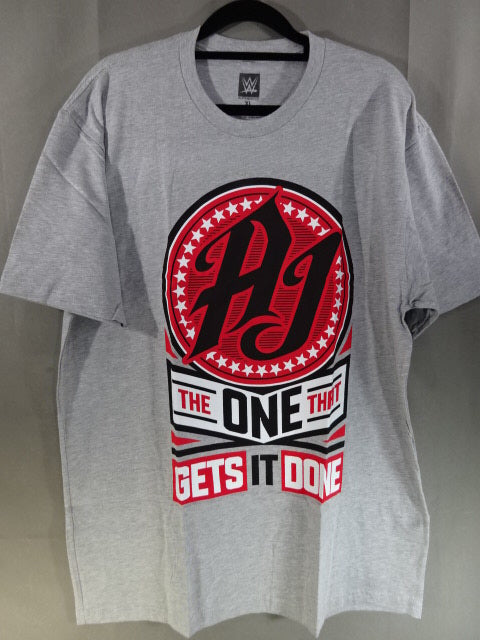 AJ Styles T-Shirt (3) (WWE (2017) / Grey)