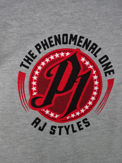 AJ Styles T-Shirt (3) (WWE (2017) / Grey)
