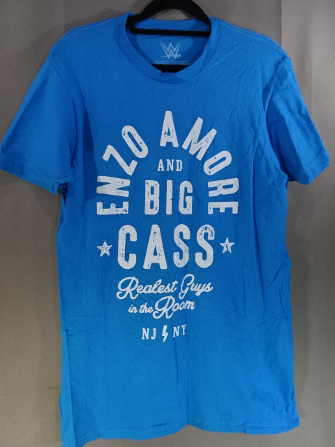 Enzo Amore & Big Cass T-Shirt (1) (WWE (2016) / Light Blue)