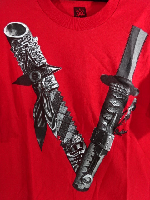 Shinsuke Nakamura T-Shirt (1) (WWE (2017) / Red)