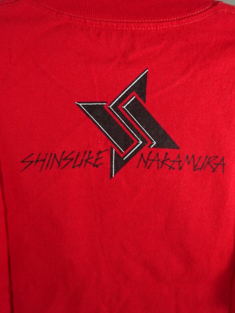 中邑真輔 Tシャツ①(WWE(2017) / レッド) – 闘道館