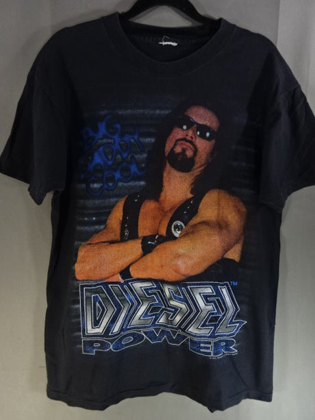 ディーゼル ピクチャーTシャツ①(WWF(1995) / ブラック)