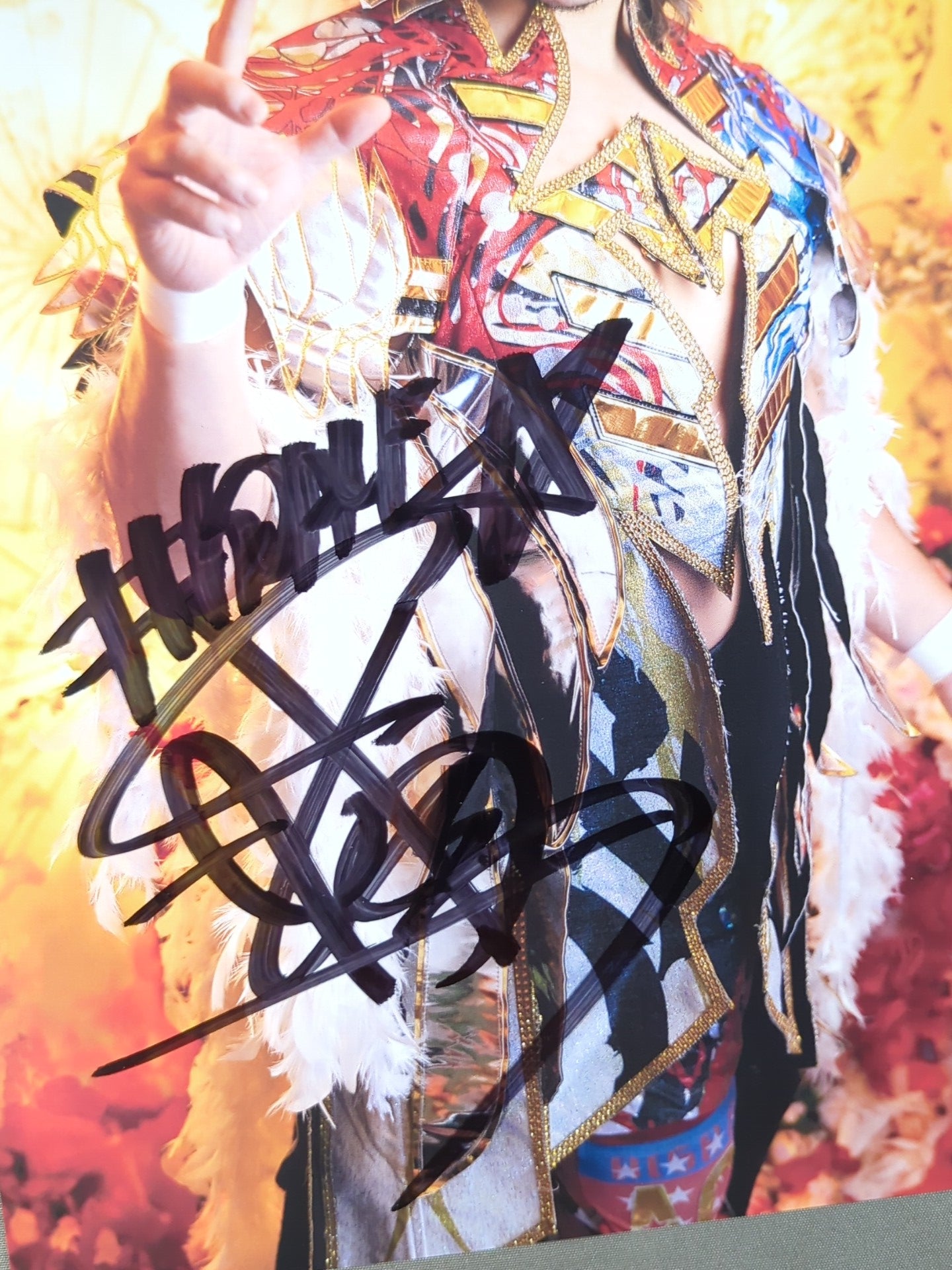 棚橋弘至 直筆サイン入り ポートレート(A-6) – 闘道館