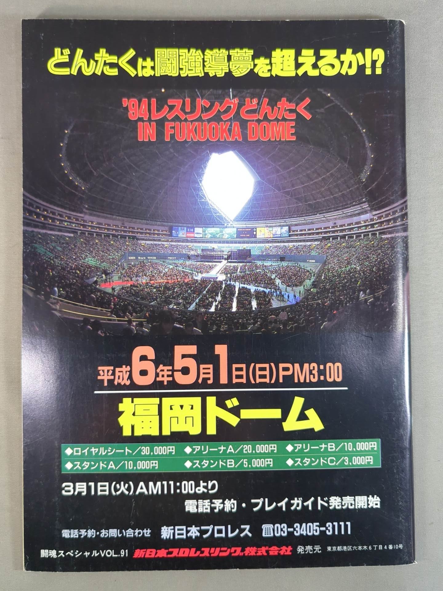 ★ Hashimoto vs Tenryu ★ Fighting Spirit Special 91