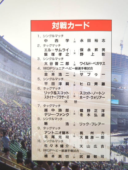 ★ Flair & Terry Participation ★ 95 Wrestling DONTAKU