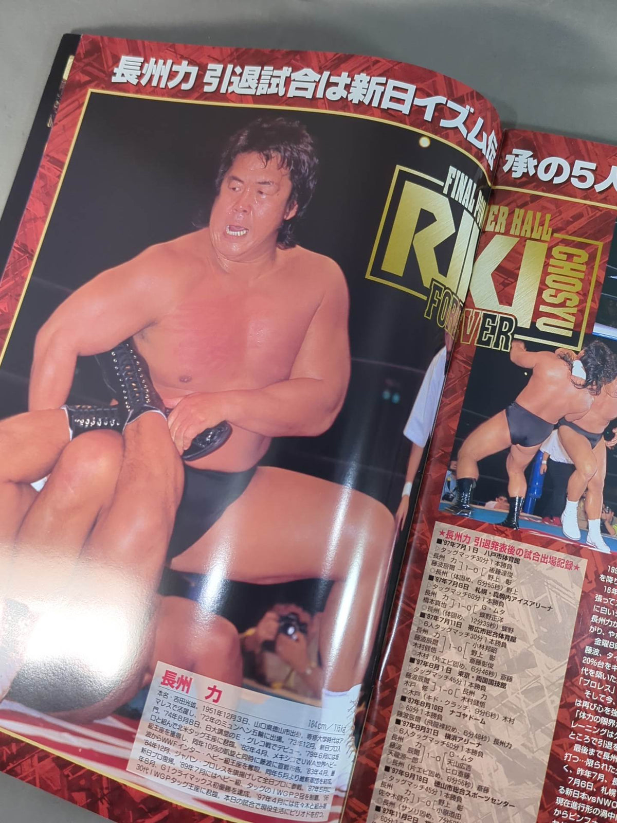 ★ Riki Choshu retirement match ★ FINAL POWER HALL in Fighting Strong Dream