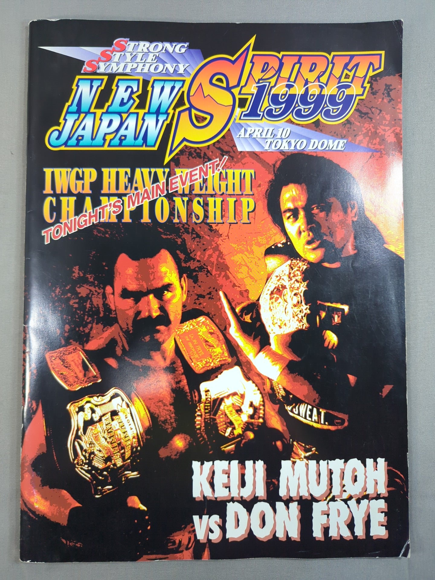★ Chono vs Onita ★ NEW JAPAN SPIRIT 1999