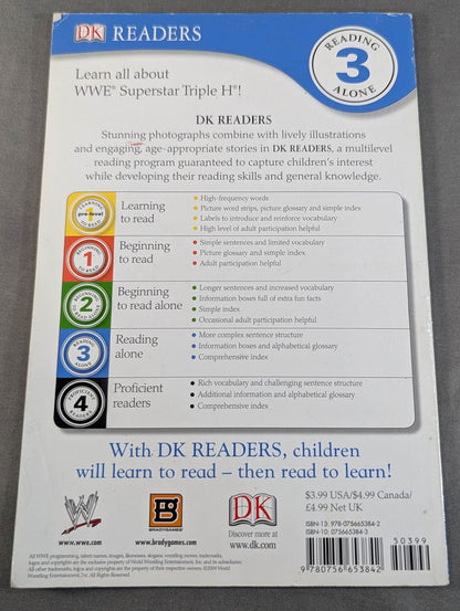 TRIPLE H (DK Readers Level 3)