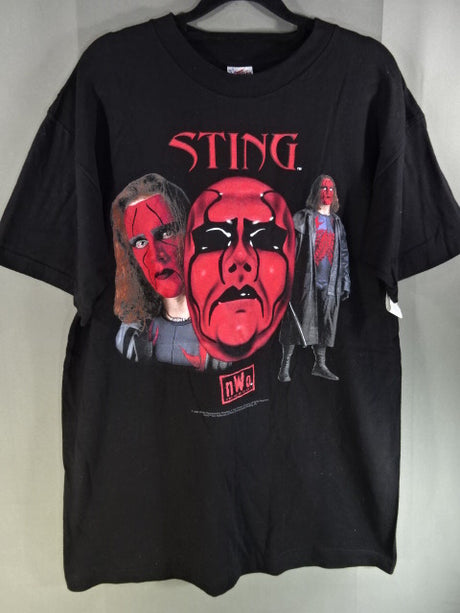 スティング ピクチャーTシャツ③(WCW(1998) / ブラック)