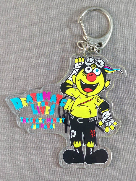 【直筆サイン入り】葛西純「DEATHMATCH FOR LIVES」アクリルキーホルダー