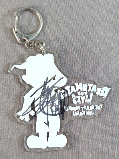 【直筆サイン入り】葛西純「DEATHMATCH FOR LIVES」アクリルキーホルダー