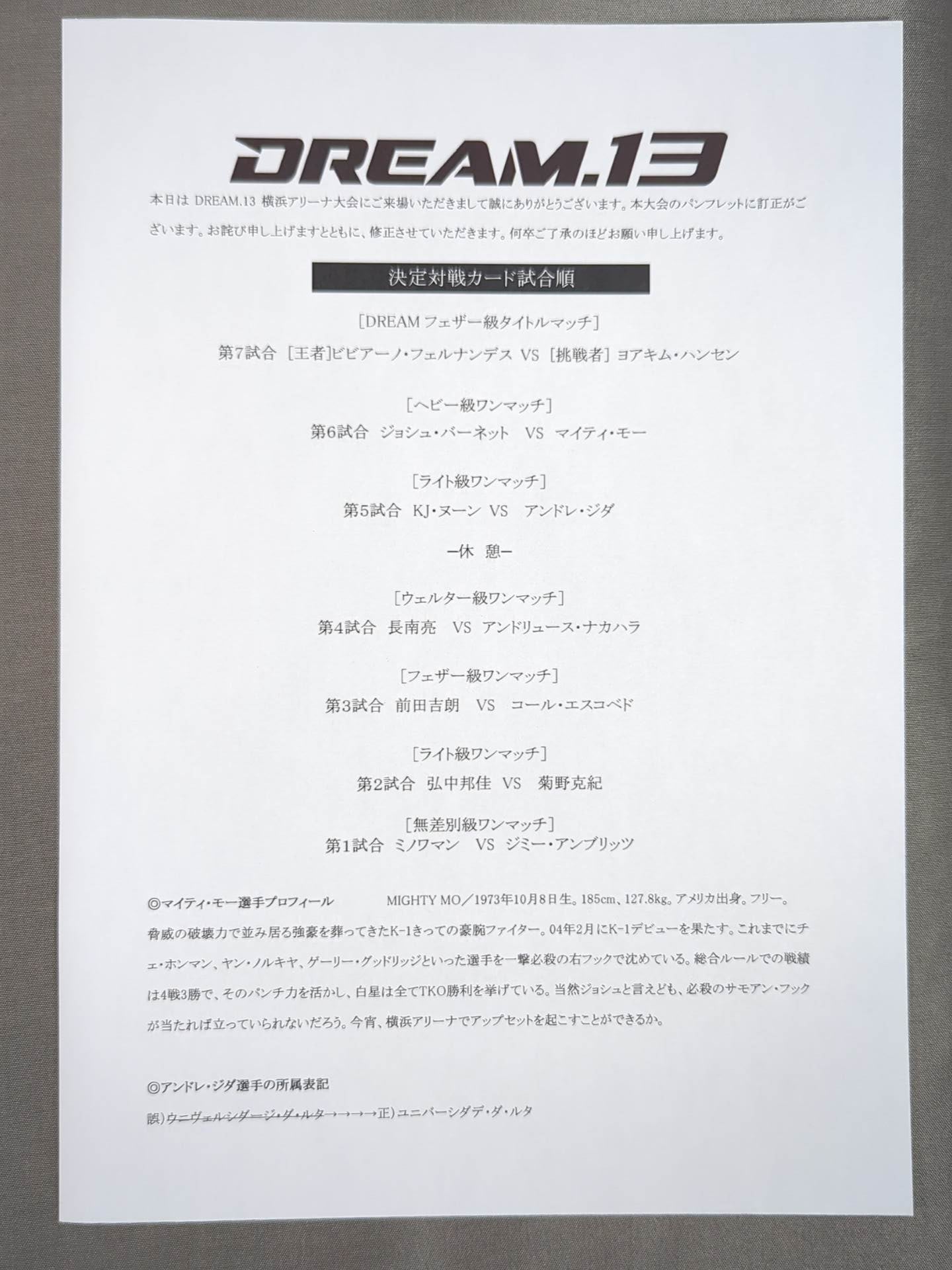 DREAM.13