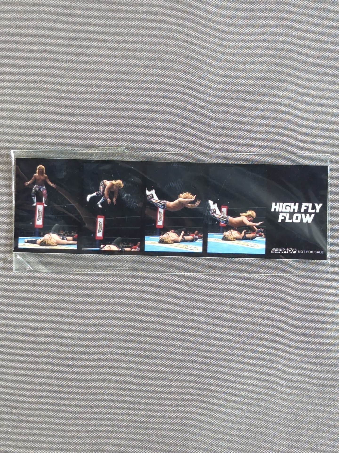 ★ ★ not sold in stores Hiroshi Tanahashi  "HIGH FLY FLOW" Sticker