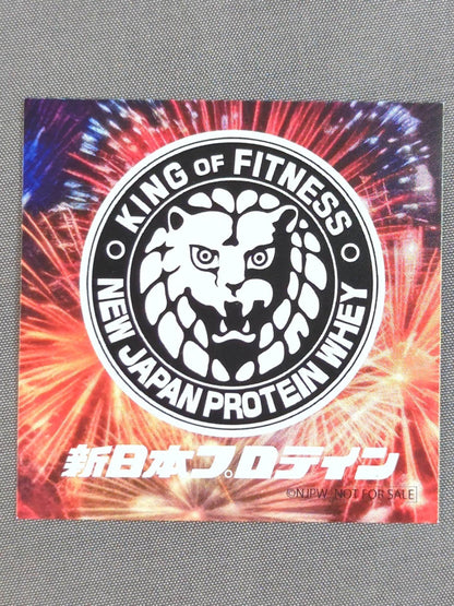 ★非売品★ 新日本プロレス「新日本プロテイン」ステッカーセット