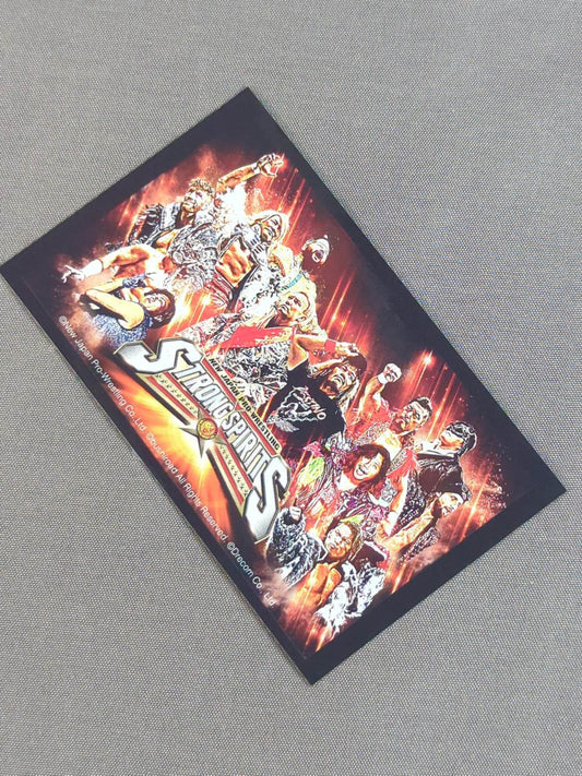 新日本プロレス「STRONG SPIRITS」ステッカー