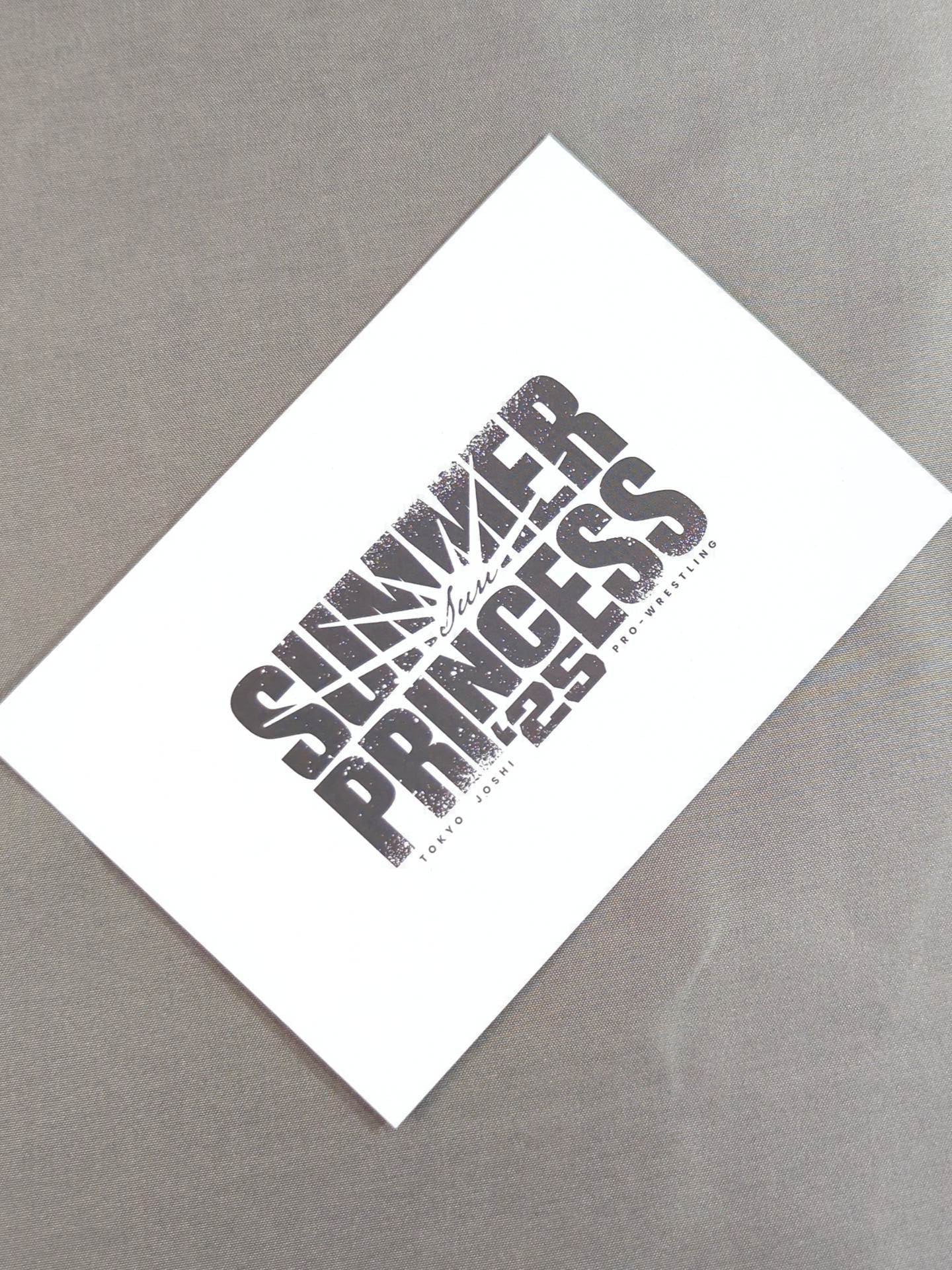 ★非売品★ 東京女子プロレス「WRESTLE PRINCESS '25」限定ポストカード