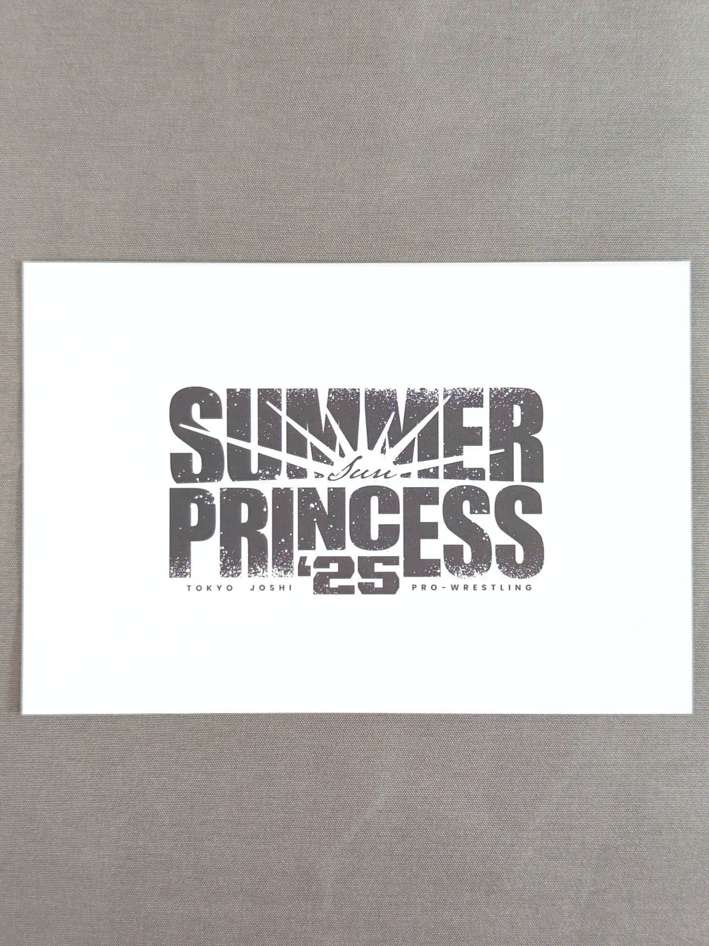 ★非売品★ 東京女子プロレス「WRESTLE PRINCESS '25」限定ポストカード