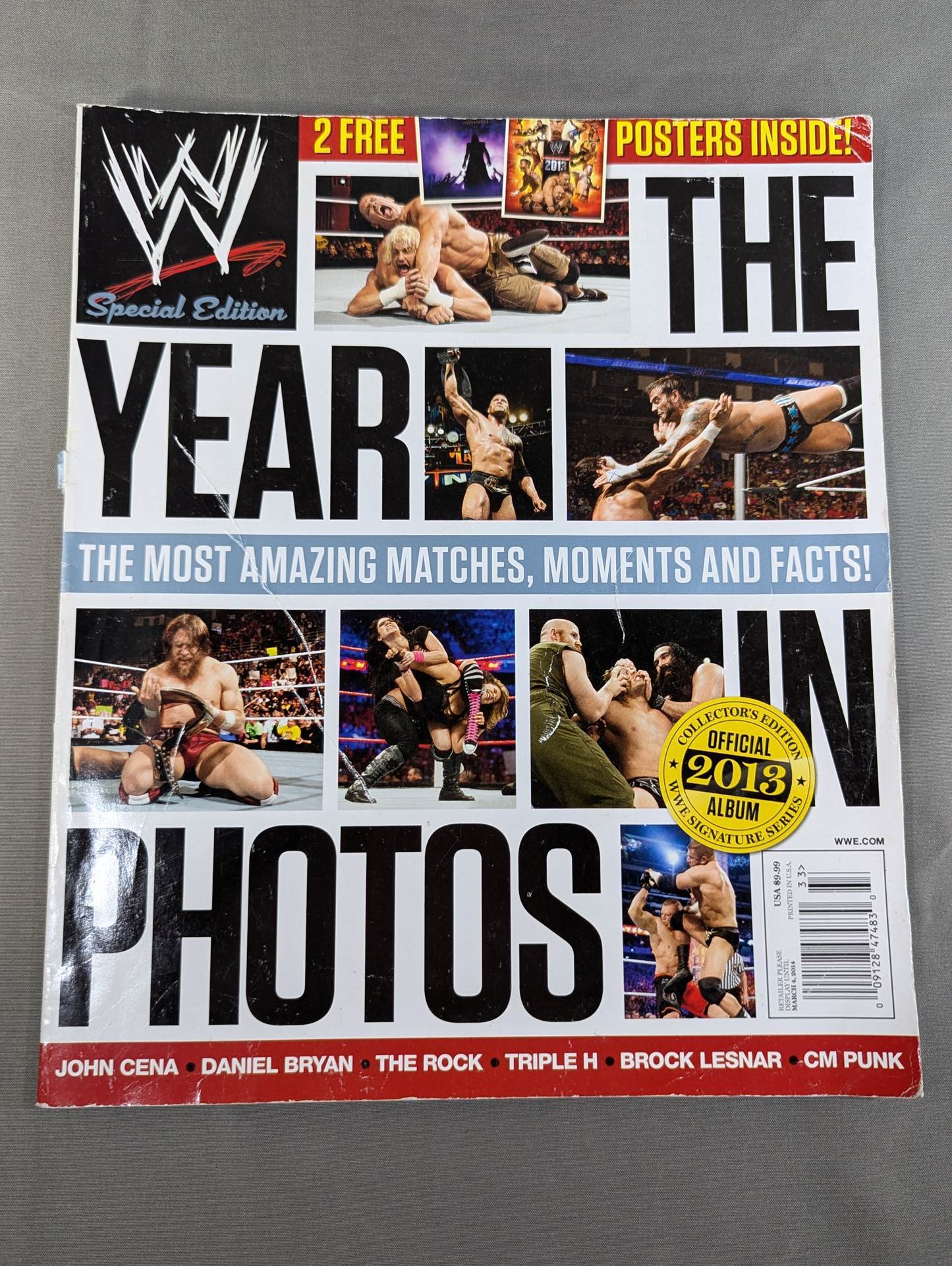 WWE THE YEAR IN PHOTOS 2013
