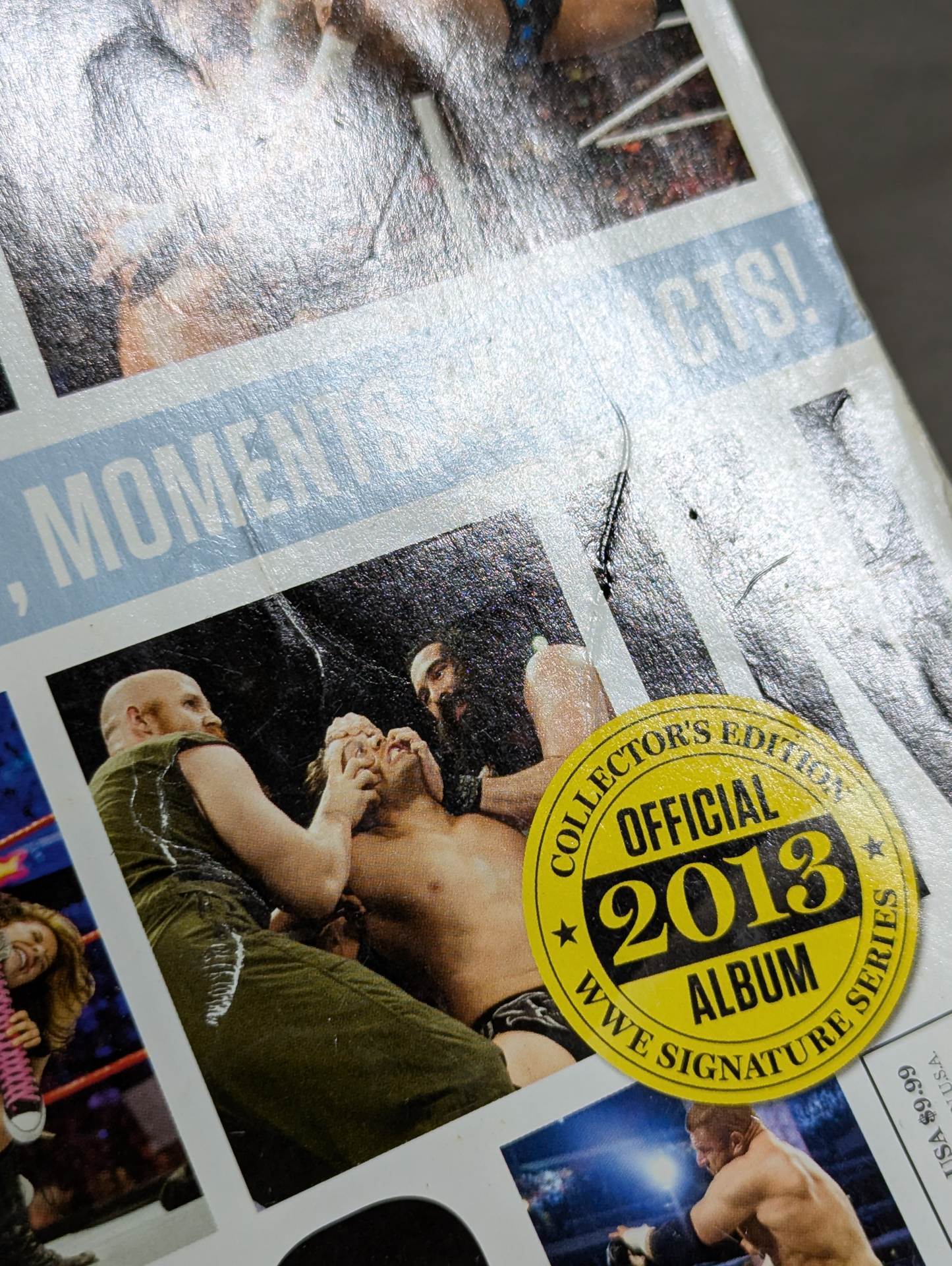 WWE THE YEAR IN PHOTOS 2013