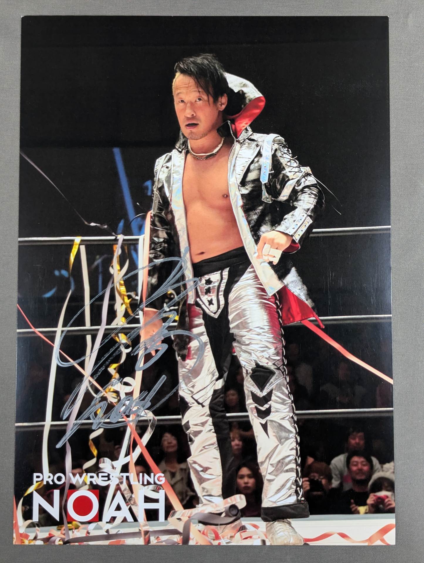 丸藤正道 直筆サイン入りポートレート(A-7)