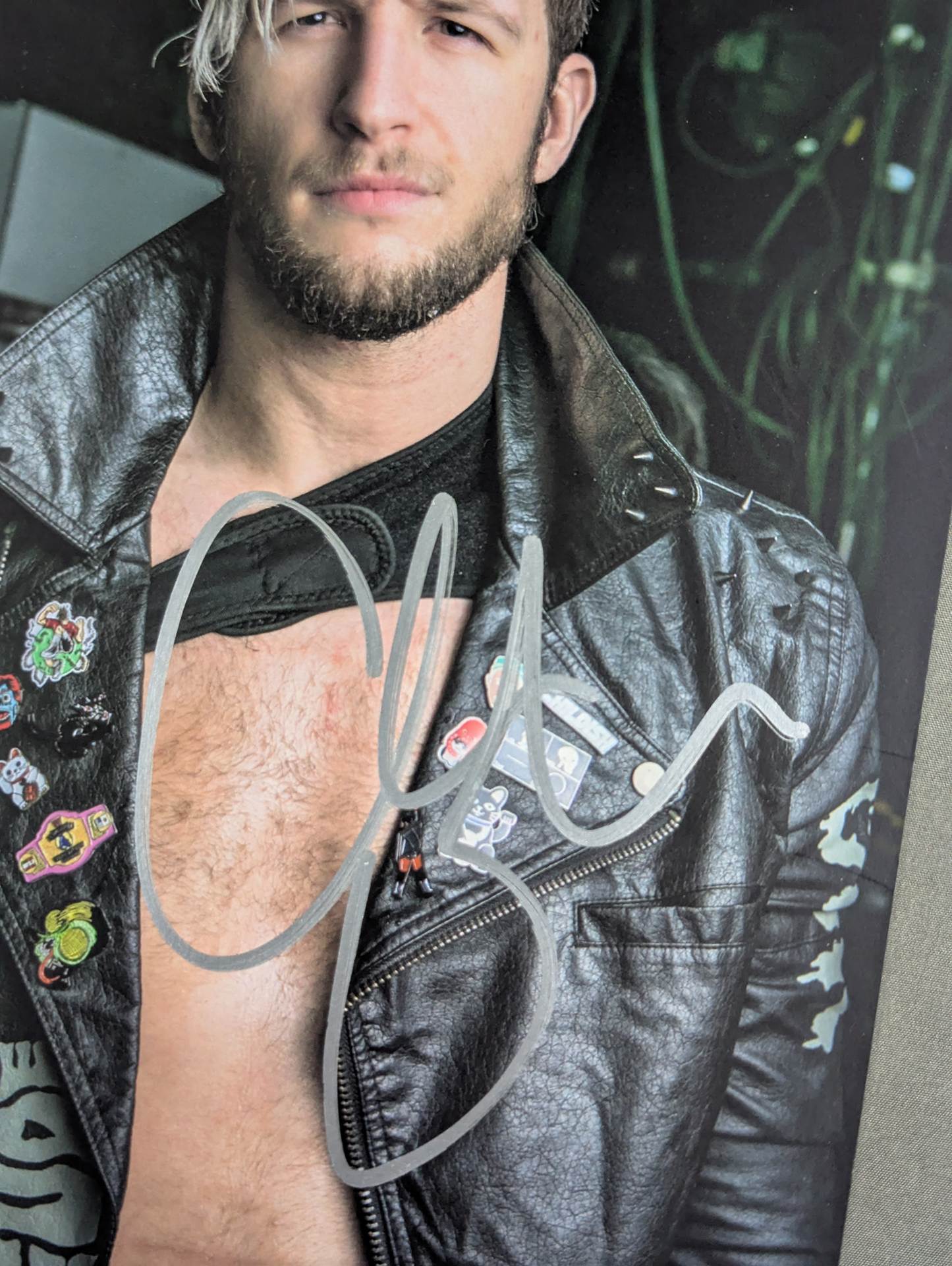 クリス・ブルックス 直筆サイン入りポートレート(A-3)