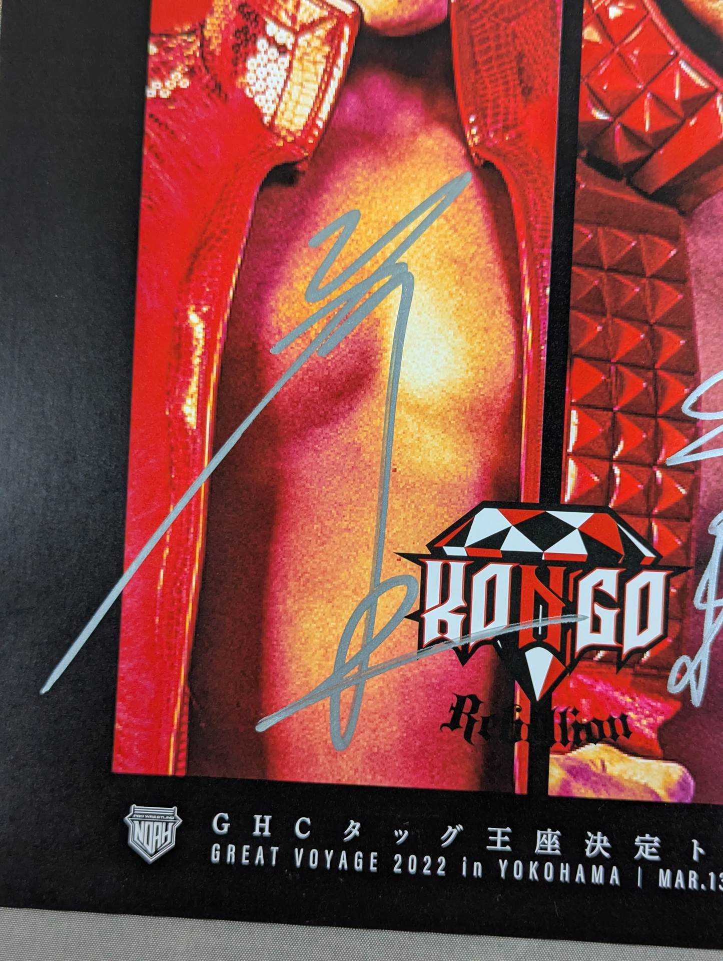 拳王＆船木誠勝 直筆Wサイン入り ポートレート① – 闘道館