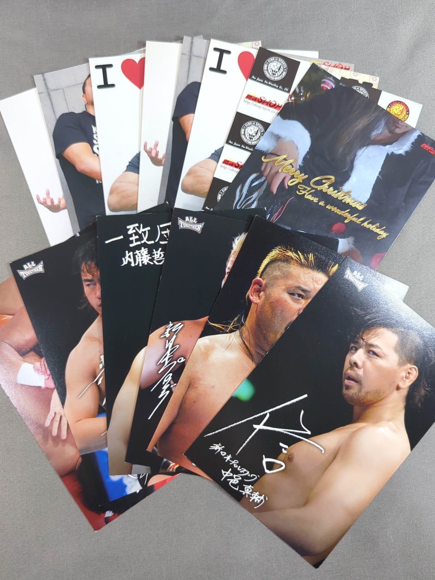 New Japan Pro Wrestling  Postcard Set