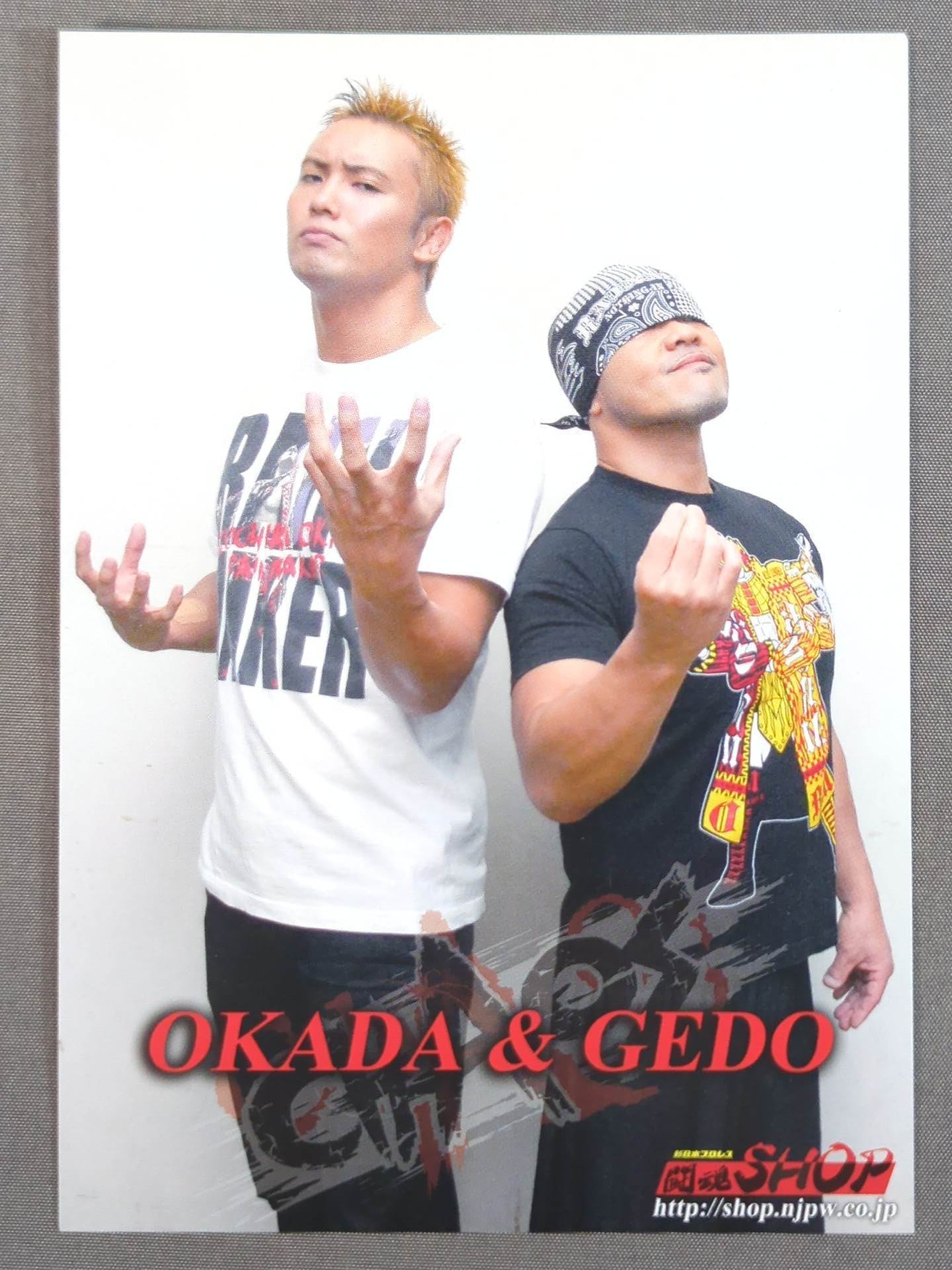 New Japan Pro Wrestling  Postcard Set