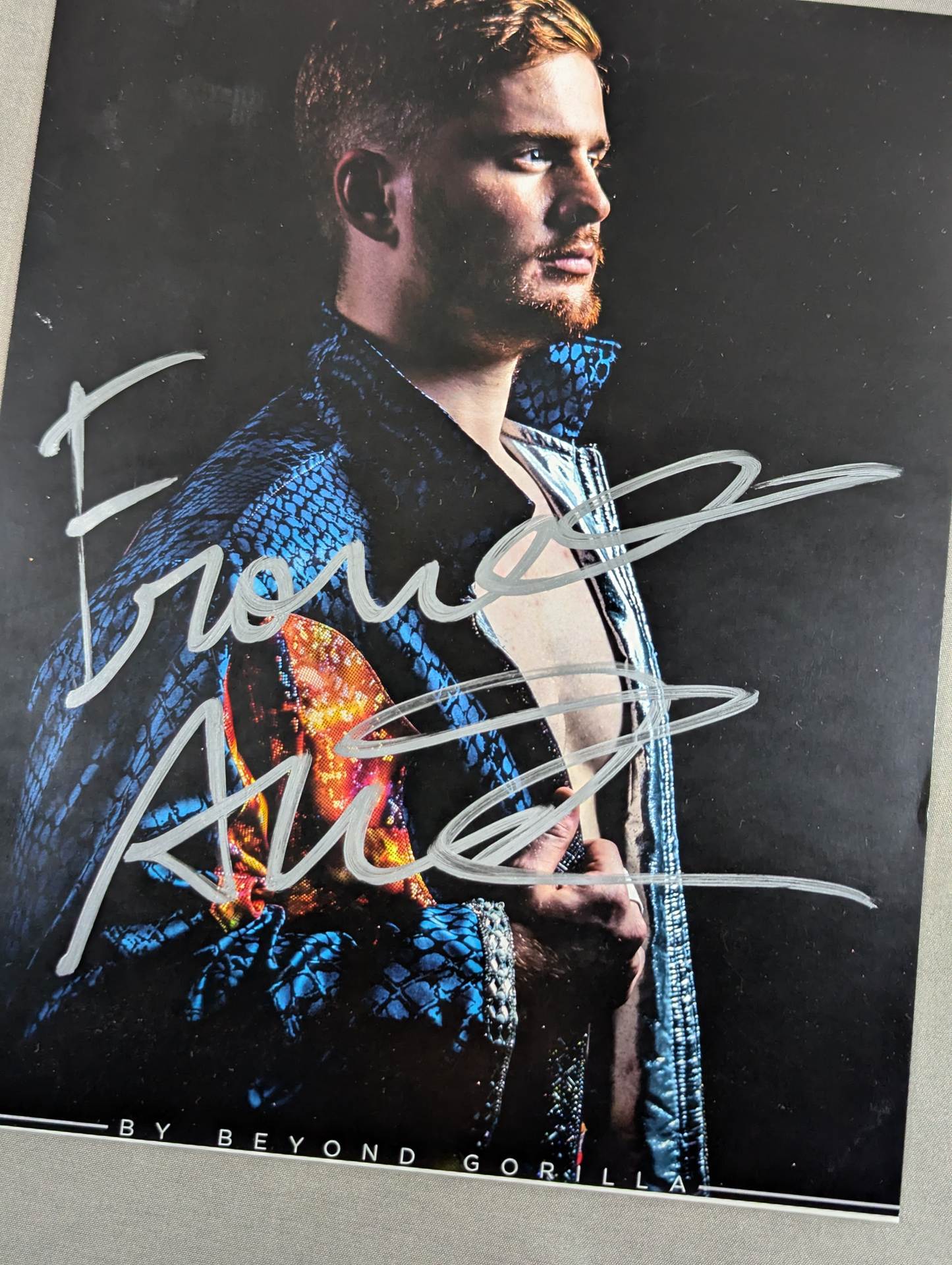 フランシスコ・アキラ 直筆サイン入りポートレート(A-2)