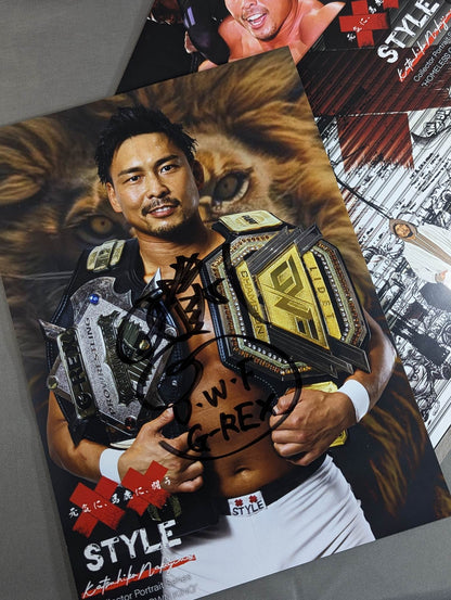 中嶋勝彦 直筆サイン入りポートレート(A-1)