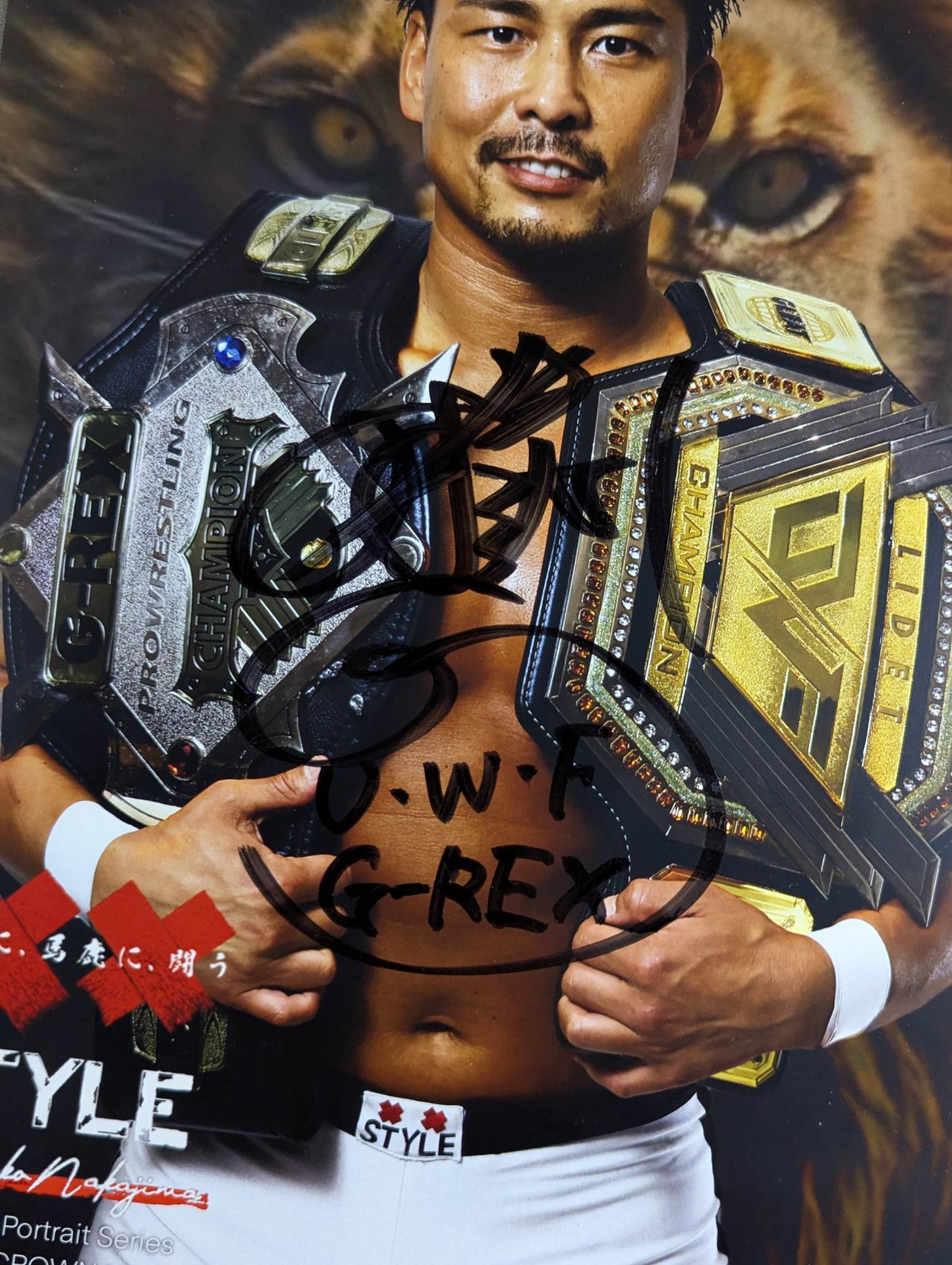 中嶋勝彦 直筆サイン入りポートレート(A-1)