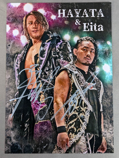 Eita＆HAYATA 直筆Wサイン入り ポートレート(A-1)